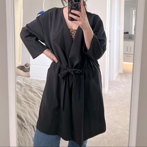 H&M short trench style, unlined coat